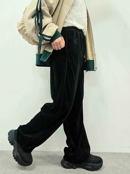 någontstans ブラック カジュアルパンツ S POLYESTER MATTE CLOTH PANTS｜JUNYA WATANABE MAN｜BOTTOMS