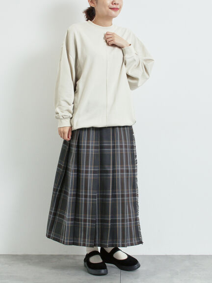 チェックプリーツスカート（グレー/ブラック/ブラウン）｜SM2（エスエムツー）通販