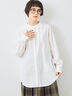 フリルブラウス(オフホワイト/チャコールグレー/ベージュ)|SM2(エスエムツー)通販