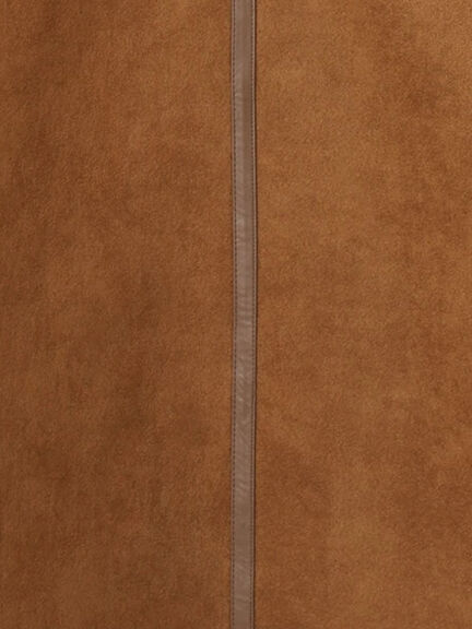 フェイクムートンフライトジャケット（ベージュ/ブラウン/キャメル）｜SM2（エスエムツー）通販