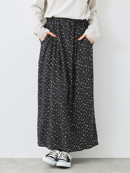 アソート楊柳プリーツスカート（グレー/チャコールグレー/ブラック）｜SM2（エスエムツー）通販