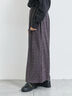 アソート楊柳プリーツスカート(グレー/チャコールグレー/ブラック)|SM2(エスエムツー)通販