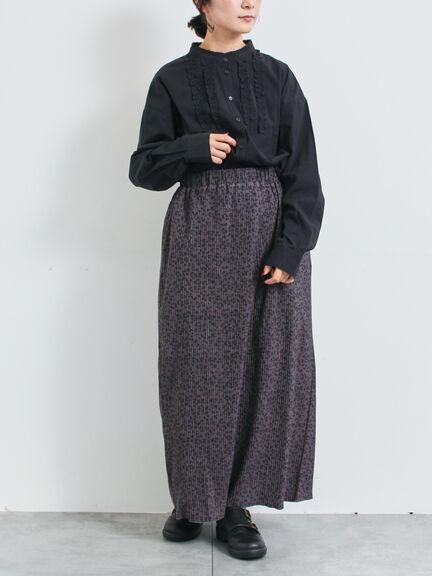 アソート楊柳プリーツスカート（グレー/チャコールグレー/ブラック）｜SM2（エスエムツー）通販