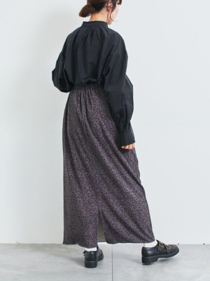 アソート楊柳プリーツスカート（グレー/チャコールグレー/ブラック）｜SM2（エスエムツー）通販