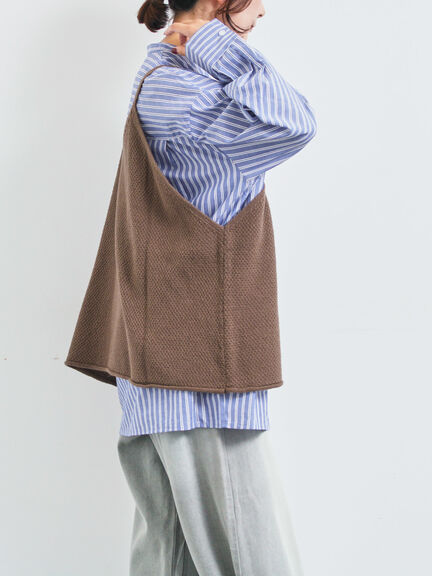 ニットキャミチュニック（ブラック/モカ/ＴＯＰグレー）｜SM2（エスエムツー）通販