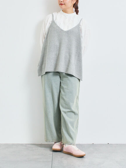 ニットキャミチュニック（ブラック/モカ/ＴＯＰグレー）｜SM2（エスエムツー）通販