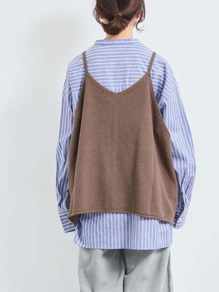 ニットキャミチュニック（ブラック/モカ/ＴＯＰグレー）｜SM2（エスエムツー）通販