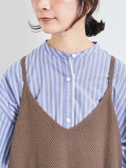 ニットキャミチュニック（ブラック/モカ/ＴＯＰグレー）｜SM2（エスエムツー）通販