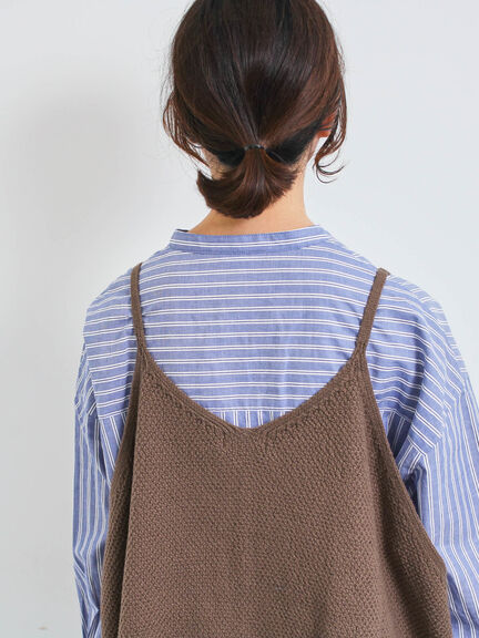 ニットキャミチュニック（ブラック/モカ/ＴＯＰグレー）｜SM2（エスエムツー）通販