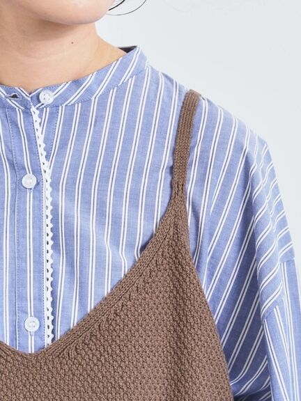 ニットキャミチュニック（ブラック/モカ/ＴＯＰグレー）｜SM2（エスエムツー）通販