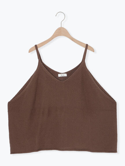 ニットキャミチュニック（ブラック/モカ/ＴＯＰグレー）｜SM2（エスエムツー）通販