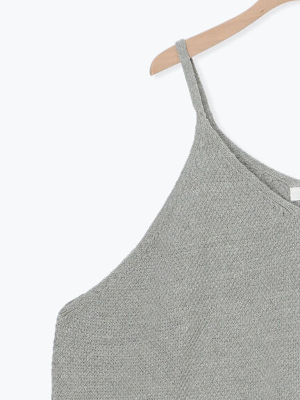 ニットキャミチュニック（ブラック/モカ/ＴＯＰグレー）｜SM2（エスエムツー）通販