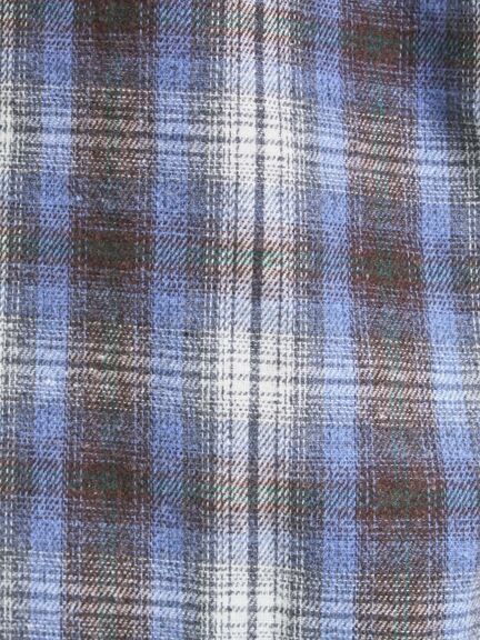 起毛チェックシャツ（ブラック/ベージュ/ブルー）｜SM2（エスエムツー）通販