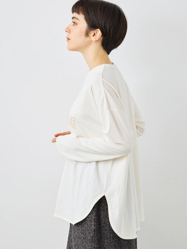 セール】 アソートロゴロンT（オフホワイト/チャコールグレー/キナリ