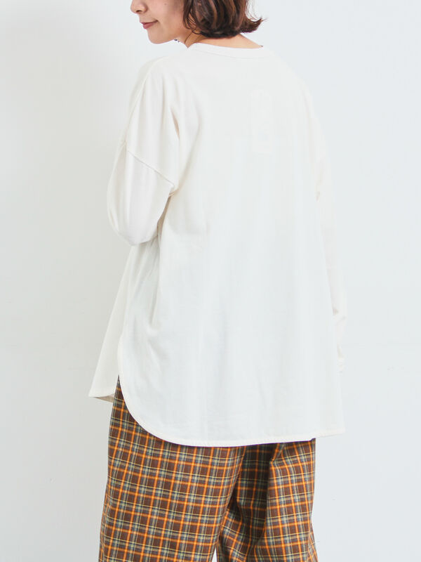 セール】 アソートロゴロンT（オフホワイト/チャコールグレー/キナリ