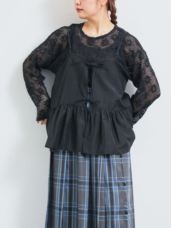 【カトミ様】 カラフルランドスケープ かぶせ 長財布 / tsumori chisato CARRY