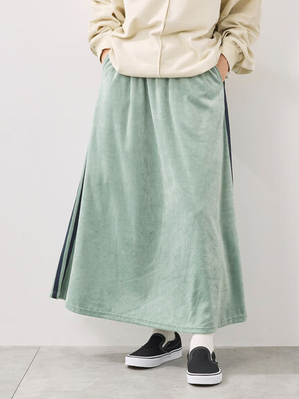 ラビットベロアスカート（ブラック/ミント/ネイビー）｜SM2（エスエムツー）通販