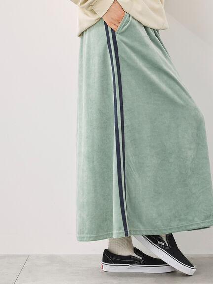 ラビットベロアスカート（ブラック/ミント/ネイビー）｜SM2（エスエムツー）通販