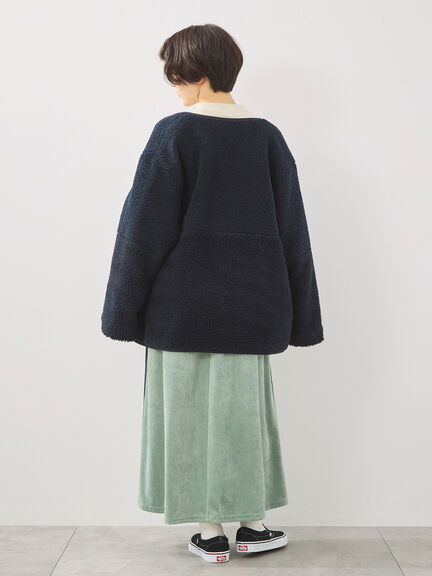 ラビットベロアスカート（ブラック/ミント/ネイビー）｜SM2（エスエムツー）通販