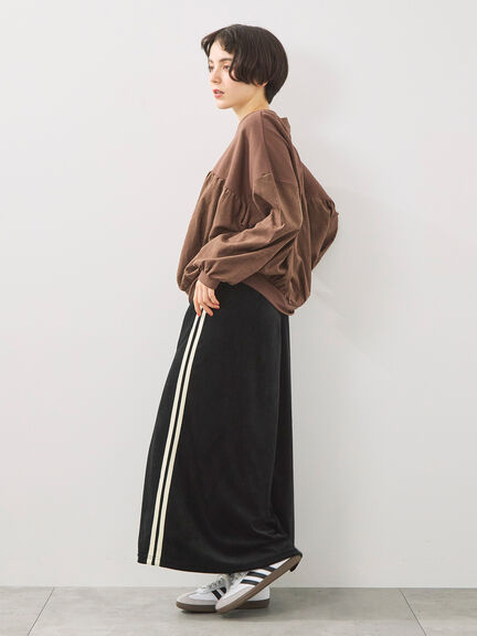 ラビットベロアスカート（ブラック/ミント/ネイビー）｜SM2（エスエムツー）通販