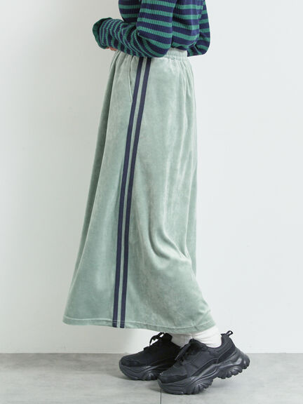 ラビットベロアスカート（ブラック/ミント/ネイビー）｜SM2（エスエムツー）通販