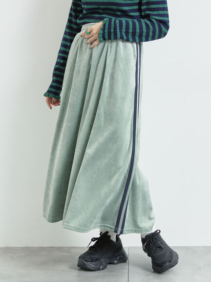 ラビットベロアスカート（ブラック/ミント/ネイビー）｜SM2（エスエムツー）通販