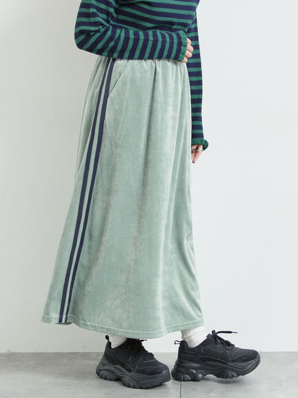 ラビットベロアスカート（ブラック/ミント/ネイビー）｜SM2（エスエムツー）通販