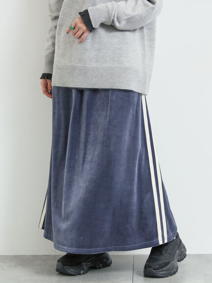 ラビットベロアスカート（ブラック/ミント/ネイビー）｜SM2（エスエムツー）通販