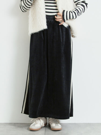 ラビットベロアスカート（ブラック/ミント/ネイビー）｜SM2（エスエムツー）通販