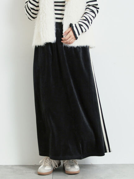 ラビットベロアスカート（ブラック/ミント/ネイビー）｜SM2（エスエムツー）通販