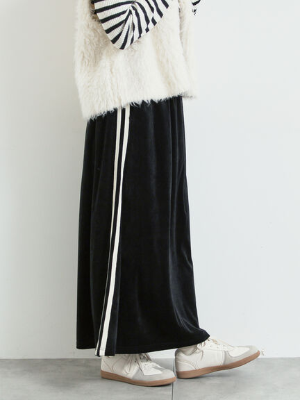 ラビットベロアスカート（ブラック/ミント/ネイビー）｜SM2（エスエムツー）通販