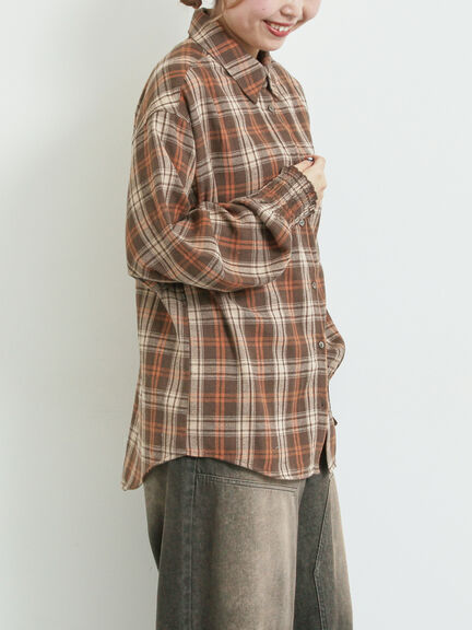 アソート袖口シャーリングブラウス（グレー/チャコールグレー/ベージュ/ブラウン）｜SM2（エスエムツー）通販