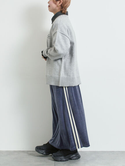 アソート袖口シャーリングブラウス（グレー/チャコールグレー/ベージュ/ブラウン）｜SM2（エスエムツー）通販