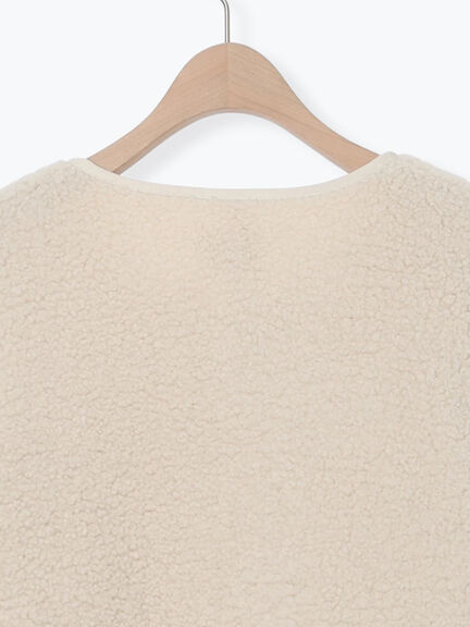 切替ボアジャケット（チャコールグレー/ネイビー/キナリ）｜SM2（エスエムツー）通販