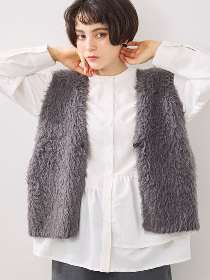 ベスト(グレー/灰色系)｜レディースファッション通販のCAN ONLINE SHOP