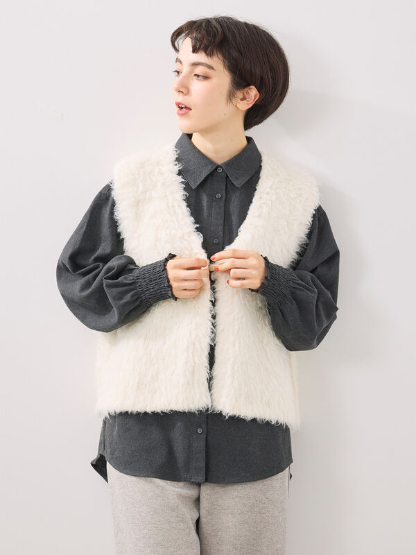 トグルニットベスト（キナリ）｜SM2（エスエムツー）通販