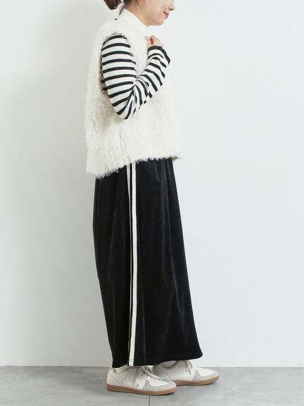 トグルニットベスト（グレー/ブラウン/キナリ）｜SM2（エスエムツー）通販