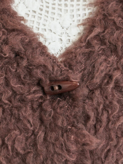 トグルニットベスト（グレー/ブラウン/キナリ）｜SM2（エスエムツー）通販