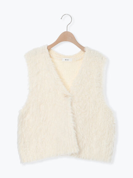 トグルニットベスト（グレー/ブラウン/キナリ）｜SM2（エスエムツー）通販