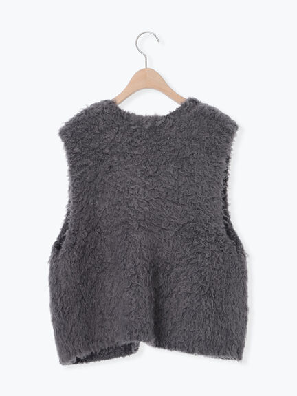 トグルニットベスト（グレー/ブラウン/キナリ）｜SM2（エスエムツー）通販