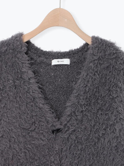 トグルニットベスト（グレー/ブラウン/キナリ）｜SM2（エスエムツー）通販