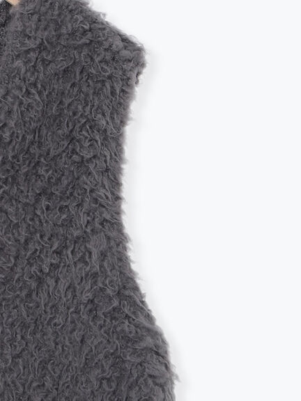 トグルニットベスト（グレー/ブラウン/キナリ）｜SM2（エスエムツー）通販