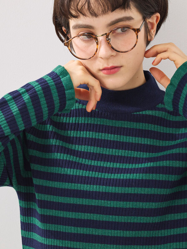 アソートフリルニット（オフホワイト/ブラック/ネイビー/キナリ）｜SM2（エスエムツー）通販