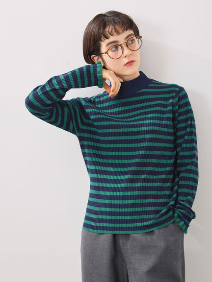 アソートフリルニット（オフホワイト/ブラック/ネイビー/キナリ）｜SM2（エスエムツー）通販