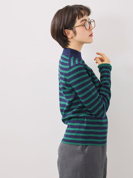 アソートフリルニット（オフホワイト/ブラック/ネイビー/キナリ）｜SM2（エスエムツー）通販