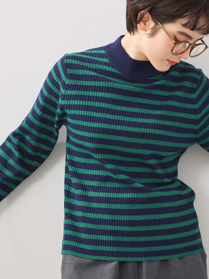 アソートフリルニット（オフホワイト/ブラック/ネイビー/キナリ）｜SM2（エスエムツー）通販