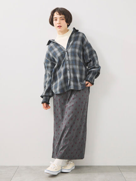 アソートフリルニット（オフホワイト/ブラック/ネイビー/キナリ）｜SM2（エスエムツー）通販