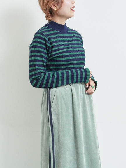 アソートフリルニット（オフホワイト/ブラック/ネイビー/キナリ）｜SM2（エスエムツー）通販