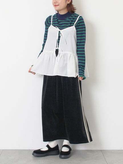 アソートフリルニット（オフホワイト/ブラック/ネイビー/キナリ）｜SM2（エスエムツー）通販