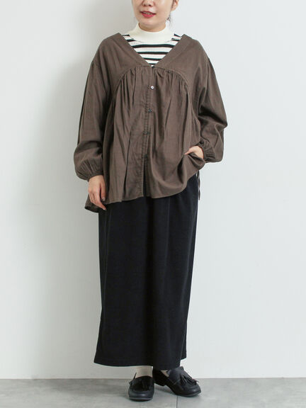 アソートフリルニット（オフホワイト/ブラック/ネイビー/キナリ）｜SM2（エスエムツー）通販